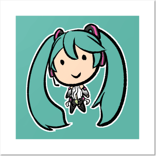 VOCALOID Miku (Append) chibi Posters and Art